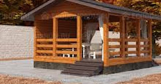 Беседки из бруса на заказ в Иркутске - Купить от 2099 руб.